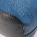 LOUIS VUITTON Epi Petit Noe Shoulder Bag Bicolor Blue Black M44152 Auth bs37093-16