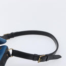 LOUIS VUITTON Epi Petit Noe Shoulder Bag Bicolor Blue Black M44152 Auth bs37093-8