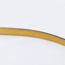 GUCCI Micro GG Hand Bag Patent 2way Yellow Gold Tone 809617 Auth bs37096-16