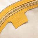 GUCCI Micro GG Hand Bag Patent 2way Yellow Gold Tone 809617 Auth bs37096-26