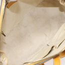 GUCCI Micro GG Hand Bag Patent 2way Yellow Gold Tone 809617 Auth bs37096-27