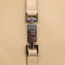 GUCCI Jackie Hand Bag Leather Beige Silver 002 1064 Auth bs37097-17