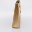 GUCCI Jackie Hand Bag Leather Beige Silver 002 1064 Auth bs37097-4
