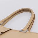 GUCCI Jackie Hand Bag Leather Beige Silver 002 1064 Auth bs37097-8