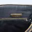 BOTTEGA VENETA Shoulder Bag Canvas Black Silver Auth bs37102-9