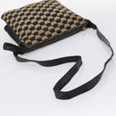 BOTTEGA VENETA Shoulder Bag Canvas Black Silver Auth bs37102-7