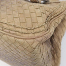 BOTTEGA VENETA INTRECCIATO Hand Bag Leather Beige 180176 Auth bs37104-15