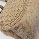 BOTTEGA VENETA INTRECCIATO Hand Bag Leather Beige 180176 Auth bs37104-16