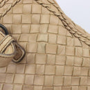 BOTTEGA VENETA INTRECCIATO Hand Bag Leather Beige 180176 Auth bs37104-18