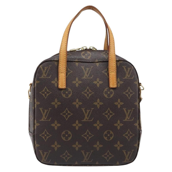 LOUIS VUITTON Monogram Spontini Hand Bag M47500 LV Auth bs37107