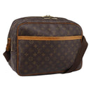 LOUIS VUITTON Monogram Reporter GM Shoulder Bag M45252 LV Auth bs37112-1