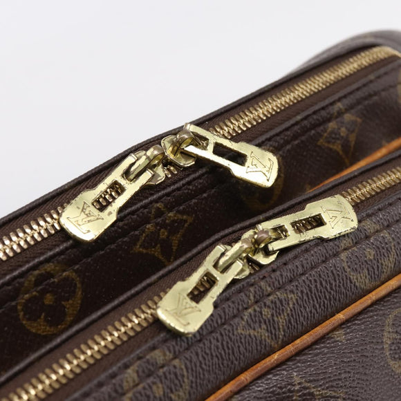 LOUIS VUITTON Monogram Reporter GM Shoulder Bag M45252 LV Auth bs37112