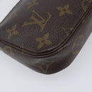 LOUIS VUITTON Monogram Mini Pochette Accessoires Pouch N41667 LV Auth bs37115-16