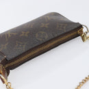 LOUIS VUITTON Monogram Mini Pochette Accessoires Pouch N41667 LV Auth bs37115-6