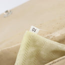 PRADA Chain Shoulder Bag Leather Beige Auth bs37117-12