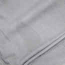 PRADA Canapa MM Hand Bag Canvas Light Blue Gold Tone Auth bs37121-20