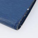 LOUIS VUITTON Epi Pochette Accessoires Accessory Pouch Blue M52985 Auth bs37126-15