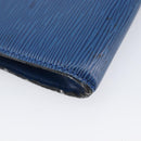 LOUIS VUITTON Epi Pochette Accessoires Accessory Pouch Blue M52985 Auth bs37126-16