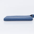 LOUIS VUITTON Epi Pochette Accessoires Accessory Pouch Blue M52985 Auth bs37126-6