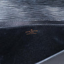 LOUIS VUITTON Epi Art Deco Clutch Bag Black M52632 LV Auth bs37127A-8