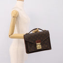 LOUIS VUITTON Monogram Monceau 26 Hand Bag M51187 LV Auth bs37130-28