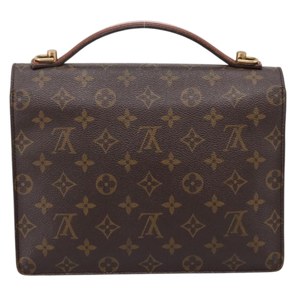 LOUIS VUITTON Monogram Monceau 26 Hand Bag M51187 LV Auth bs37130