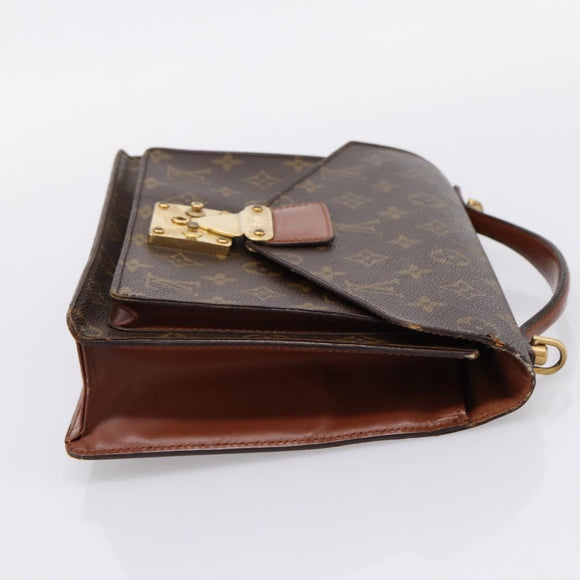 LOUIS VUITTON Monogram Monceau 26 Hand Bag M51187 LV Auth bs37130