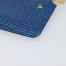 LOUIS VUITTON Epi Pochette Cles Coin Purse Blue M6380G LV Auth bs37132A-15