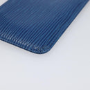 LOUIS VUITTON Epi Pochette Cles Coin Purse Blue M6380G LV Auth bs37132A-16