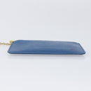 LOUIS VUITTON Epi Pochette Cles Coin Purse Blue M6380G LV Auth bs37132A-6