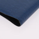 LOUIS VUITTON Epi Agenda PM Day Planner Cover Blue R20055 LV Auth bs37133-17