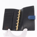 LOUIS VUITTON Epi Agenda PM Day Planner Cover Blue R20055 LV Auth bs37133-8