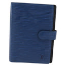 LOUIS VUITTON Epi Agenda PM Day Planner Cover Blue R20055 LV Auth bs37133-13