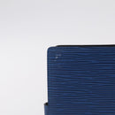 LOUIS VUITTON Epi Agenda PM Day Planner Cover Blue R20055 LV Auth bs37133-3