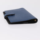 LOUIS VUITTON Epi Agenda PM Day Planner Cover Blue R20055 LV Auth bs37133-6