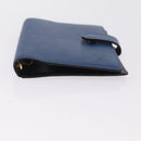 LOUIS VUITTON Epi Agenda PM Day Planner Cover Blue R20055 LV Auth bs37133-7