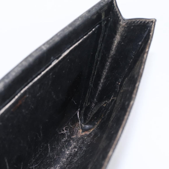 LOUIS VUITTON Epi Jena Clutch Bag Black M52722 LV Auth bs37134