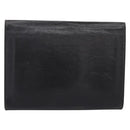 LOUIS VUITTON Epi Jena Clutch Bag Black M52722 LV Auth bs37134-2