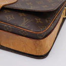 LOUIS VUITTON Monogram Cartouchiere GM Shoulder Bag M51252 LV Auth bs37135-16