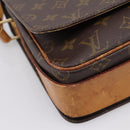 LOUIS VUITTON Monogram Cartouchiere GM Shoulder Bag M51252 LV Auth bs37135-17