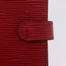 LOUIS VUITTON Epi Agenda PM Day Planner Cover Red R20057 LV Auth bs37139-18