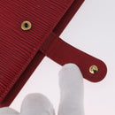 LOUIS VUITTON Epi Agenda PM Day Planner Cover Red R20057 LV Auth bs37139-19