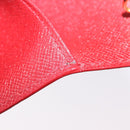 LOUIS VUITTON Epi Agenda PM Day Planner Cover Red R20057 LV Auth bs37139-11