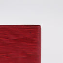 LOUIS VUITTON Epi Agenda PM Day Planner Cover Red R20057 LV Auth bs37139-4
