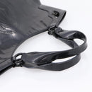 CARTIER Marcello de Cartier SM Hand Bag Patent Black Silver Auth bs37151-8