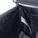 VERSACE Clutch Bag Leather Black Silver Auth bs37152A-19
