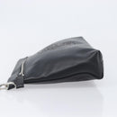 VERSACE Clutch Bag Leather Black Silver Auth bs37152A-4
