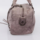BALENCIAGA The Box Hand Bag Leather Purple 145694 Auth bs37153A-4