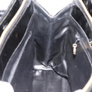 CHANEL COCO Mark Tote Bag Patent Black Gold Tone CC Auth bs37158-20