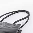 CHANEL COCO Mark Tote Bag Patent Black Gold Tone CC Auth bs37158-14